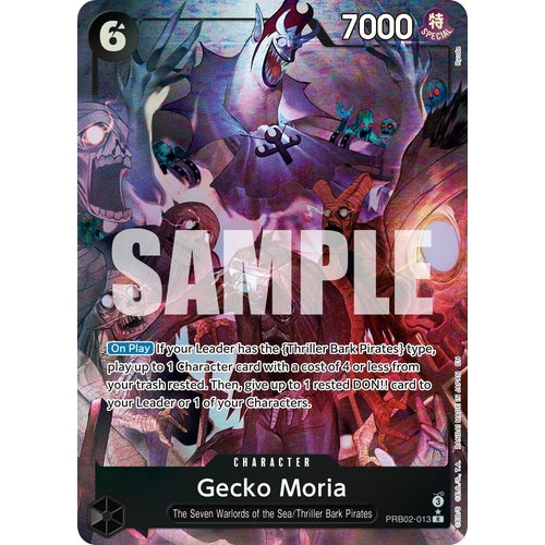 Gecko Moria (Alternate Art) (PRB02 - 013) (Premium Booster - The Best - Vol. 2) - PokéBox Australia
