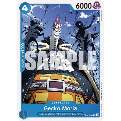 Gecko Moria (OP02 - 054) (OP02 - 054) [Starter Deck 17: BLUE Donquixote Doflamingo] - PokéBox Australia