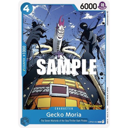 Gecko Moria (OP02 - 054) [Paramount War Pre - Release Cards] - PokéBox Australia