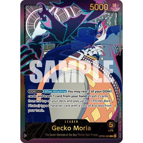 Gecko Moria (SP) (OP06 - 080) [Extra Booster: Anime 25th Collection] - PokéBox Australia