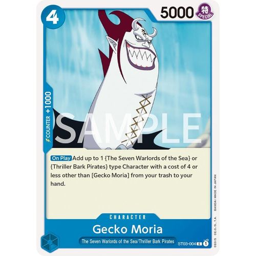 Gecko Moria (ST03 - 004) [Revision Pack Cards] - PokéBox Australia