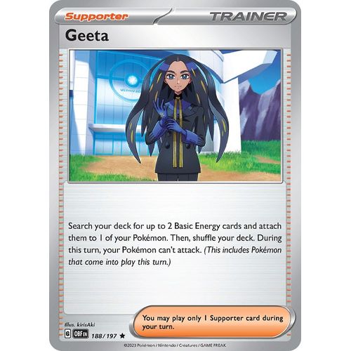 Geeta (188/197) [SV03: Obsidian Flames] - PokéBox Australia