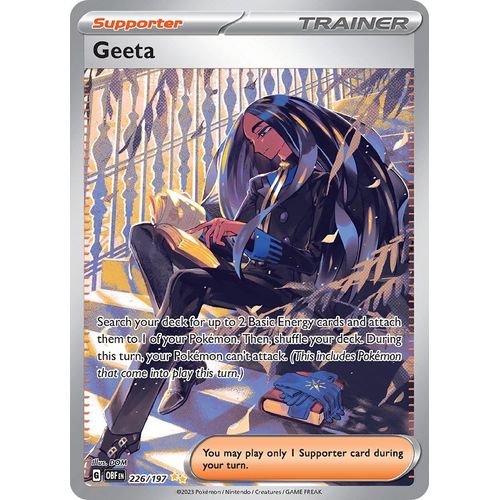 Geeta (226/197) [SV03: Obsidian Flames] - PokéBox Australia