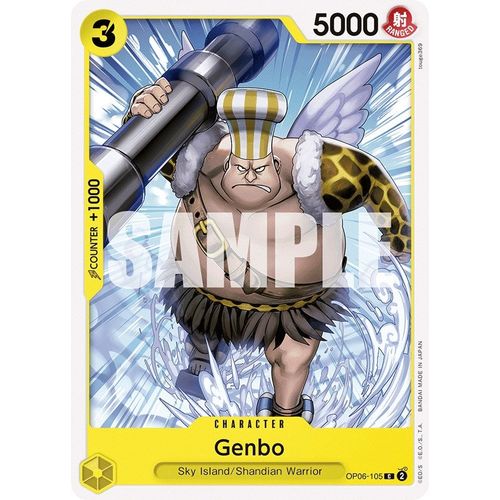 Genbo (OP06 - 105) [Wings of the Captain] - PokéBox Australia