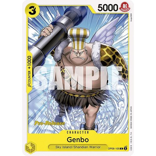 Genbo (OP06 - 105) [Wings of the Captain Pre - Release Cards] - PokéBox Australia