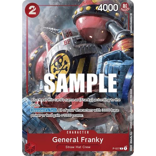 General Franky (Event Pack Vol. 2) (P - 027) [One Piece Promotion Cards] - PokéBox Australia