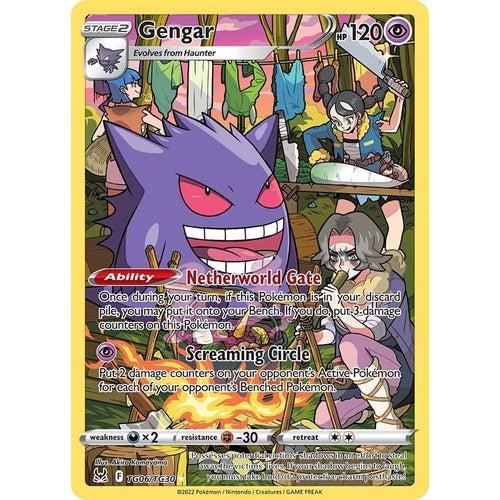 Gengar (TG06/TG30) (SWSH11: Lost Origin Trainer Gallery) - PokéBox Australia