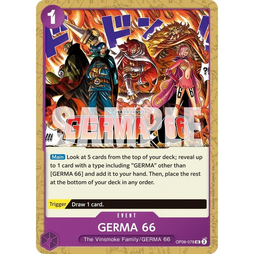 GERMA 66 (Reprint) (OP06 - 078) (Premium Booster - The Best - Vol. 2) - PokéBox Australia