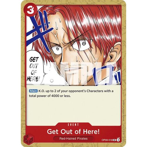 Get Out of Here! (OP09 - 018) [Emperors in the New World] - PokéBox Australia