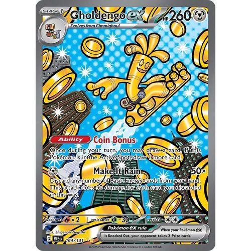 Gholdengo ex (164/131) [SV: Prismatic Evolutions] - PokéBox Australia