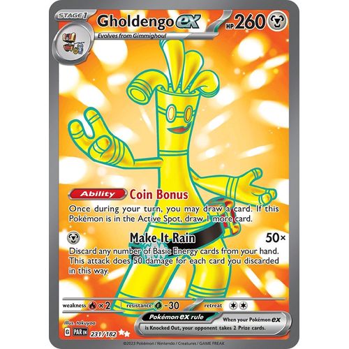 Gholdengo ex (231/182) [SV04: Paradox Rift] - PokéBox Australia