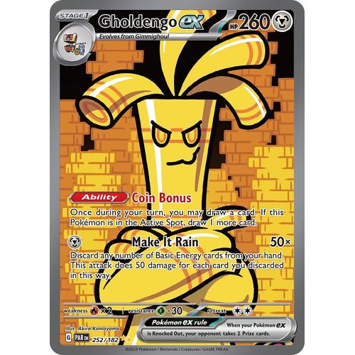 Gholdengo ex (252/182) [SV04: Paradox Rift] - PokéBox Australia