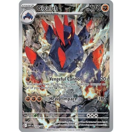 Gigalith (129/086) (SV: White Flare) - PokéBox Australia