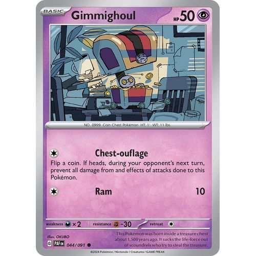 Gimmighoul (044/091) [SV: Paldean Fates] - PokéBox Australia