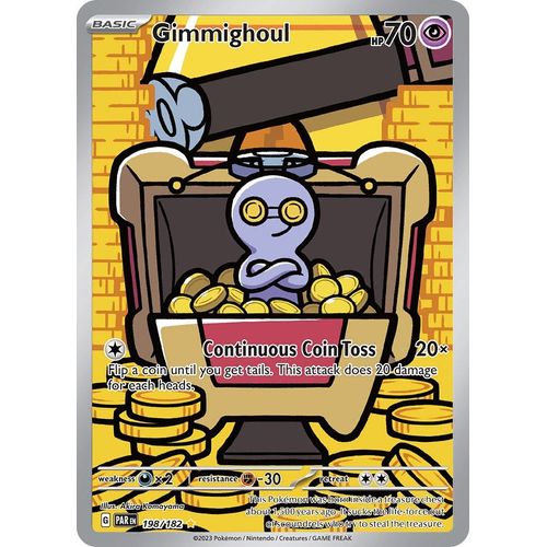 Gimmighoul (198/182) [SV04: Paradox Rift] - PokéBox Australia