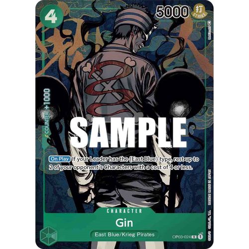 Gin (Alternate Art) (OP03 - 024) [Pillars of Strength] - PokéBox Australia