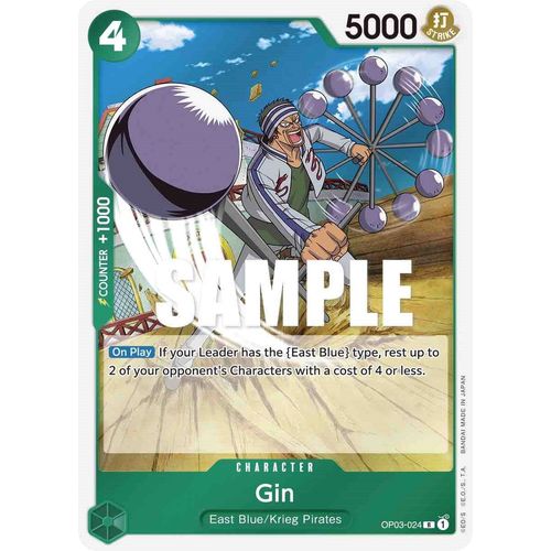 Gin (OP03 - 024) [Pillars of Strength] - PokéBox Australia