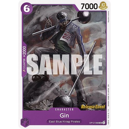 Gin (OP12 - 068) (Legacy of the Master Release Event Cards) - PokéBox Australia