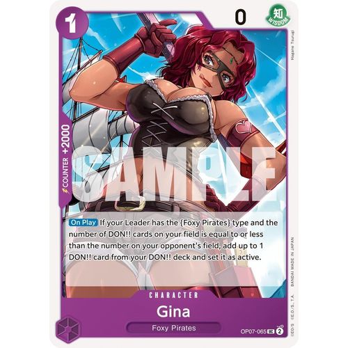 Gina (OP07 - 065) [500 Years in the Future] - PokéBox Australia