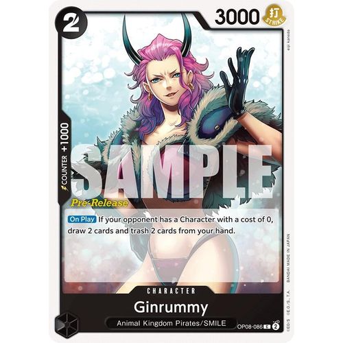 Ginrummy (OP08 - 086) [Two Legends Pre - Release Cards] - PokéBox Australia