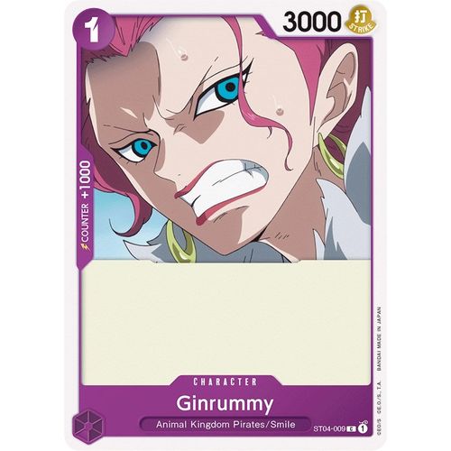 Ginrummy (ST04 - 009) [Starter Deck 4: Animal Kingdom Pirates] - PokéBox Australia