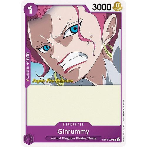 Ginrummy (ST04 - 009) [Super Pre - Release Starter Deck 4: Animal Kingdom Pirates] - PokéBox Australia