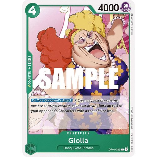 Giolla (OP04 - 025) [Kingdoms of Intrigue] - PokéBox Australia