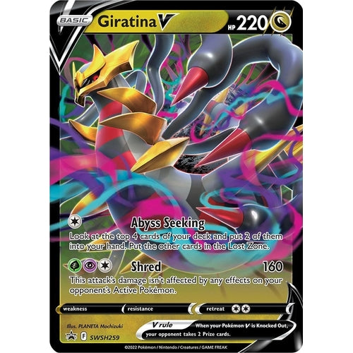 Giratina V - SWSH259 (SWSH259) (SWSH: Sword & Shield Promo Cards) - PokéBox Australia