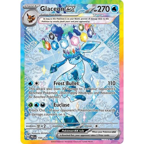 Glaceon ex (150/131) [SV: Prismatic Evolutions] - PokéBox Australia