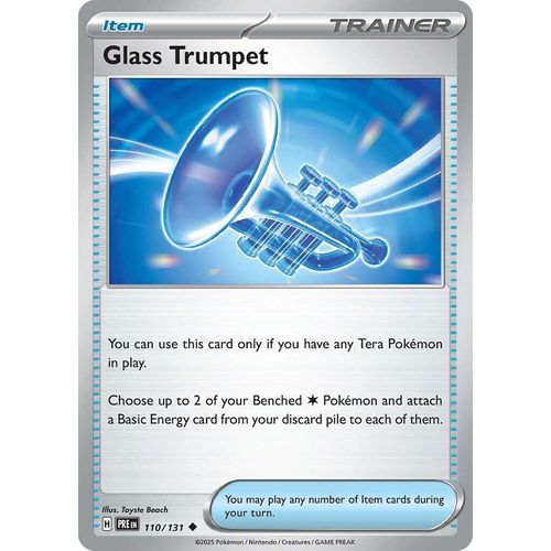 Glass Trumpet (110/131) [SV: Prismatic Evolutions] - PokéBox Australia