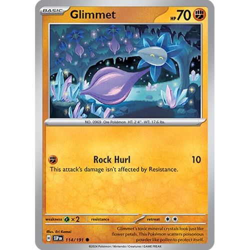 Glimmet (114/191) [SV08: Surging Sparks] - PokéBox Australia