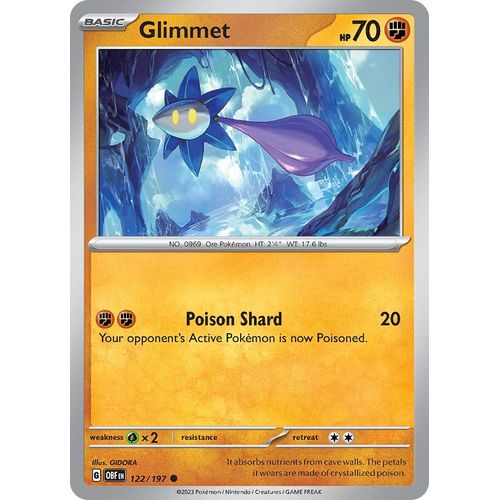 Glimmet (122/197) [SV03: Obsidian Flames] - PokéBox Australia