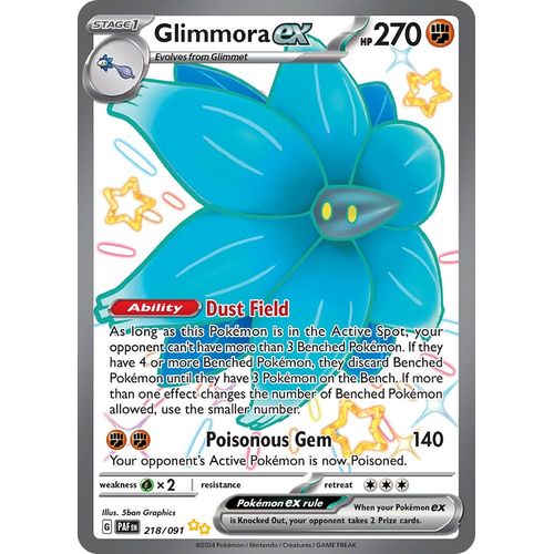 Glimmora ex (218/091) [SV: Paldean Fates] - PokéBox Australia
