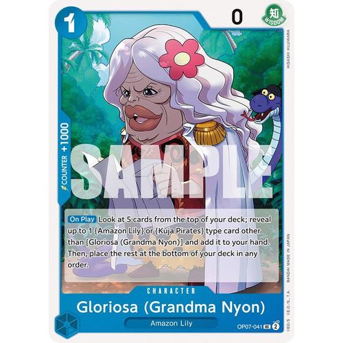 Gloriosa (Grandma Nyon) (OP07 - 041) [500 Years in the Future] - PokéBox Australia
