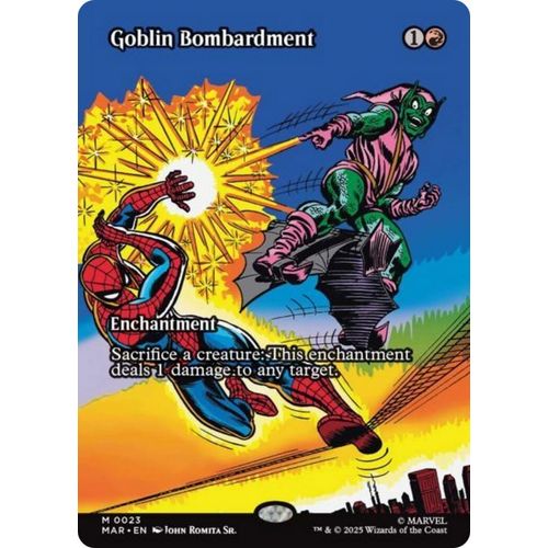 Goblin Bombardment (Borderless) (23) (Marvel Eternal - Legal) - PokéBox Australia