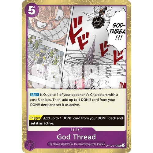 God Thread (Pirate Foil) (OP10 - 079) (Premium Booster - The Best - Vol. 2) - PokéBox Australia
