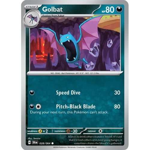 Golbat (028/064) [SV: Shrouded Fable] - PokéBox Australia