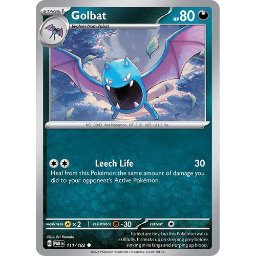 Golbat (111/182) [SV04: Paradox Rift] - PokéBox Australia