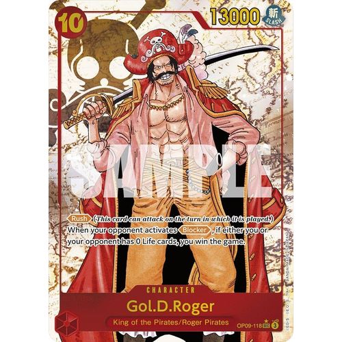 Gol.D.Roger (Alternate Art) (OP09 - 118) [Emperors in the New World] - PokéBox Australia