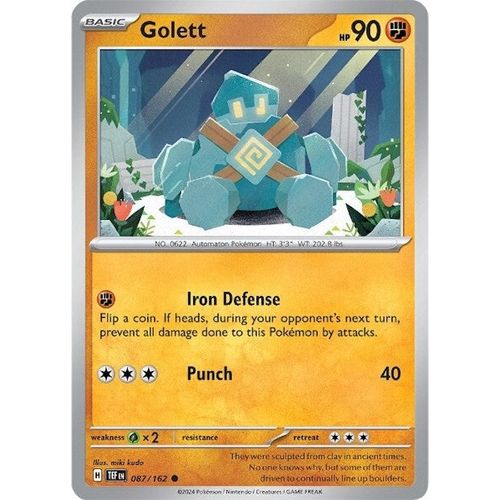 Golett (087/162) [SV05: Temporal Forces] - PokéBox Australia