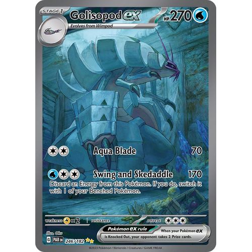 Golisopod ex (246/182) [SV04: Paradox Rift] - PokéBox Australia