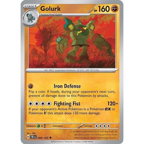 Golurk (088/162) [SV05: Temporal Forces] - PokéBox Australia