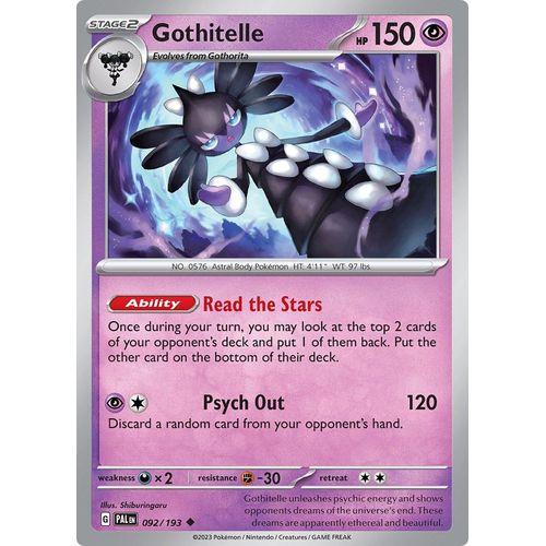 Gothitelle (092/193) [SV02: Paldea Evolved] - PokéBox Australia