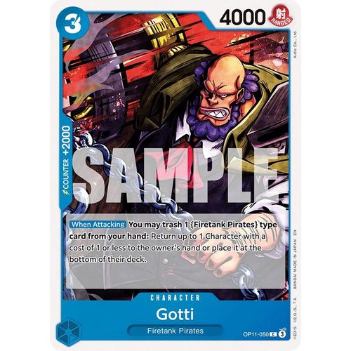 Gotti (OP11 - 050) [A Fist of Divine Speed] - PokéBox Australia