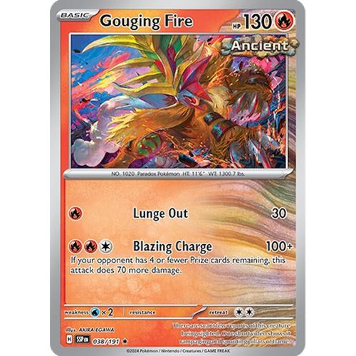 Gouging Fire (038/191) [SV08: Surging Sparks] - PokéBox Australia