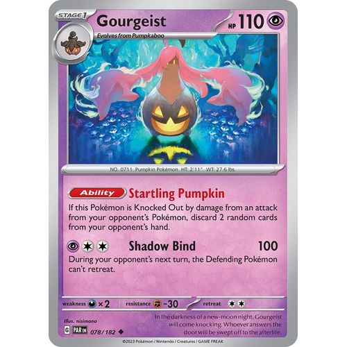 Gourgeist (078/182) [SV04: Paradox Rift] - PokéBox Australia