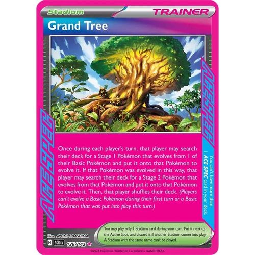 Grand Tree (136/142) [SV07: Stellar Crown] - PokéBox Australia