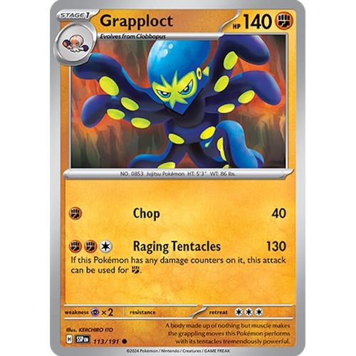 Grapploct (113/191) [SV08: Surging Sparks] - PokéBox Australia