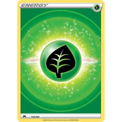 Grass Energy (Texture Full Art) (152/159) (Crown Zenith) - PokéBox Australia
