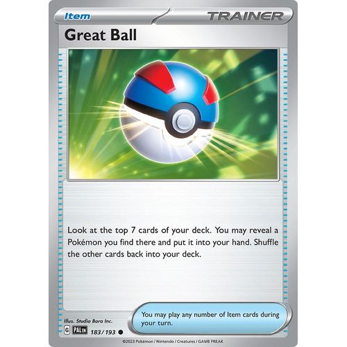Great Ball (183/193) [SV02: Paldea Evolved] - PokéBox Australia